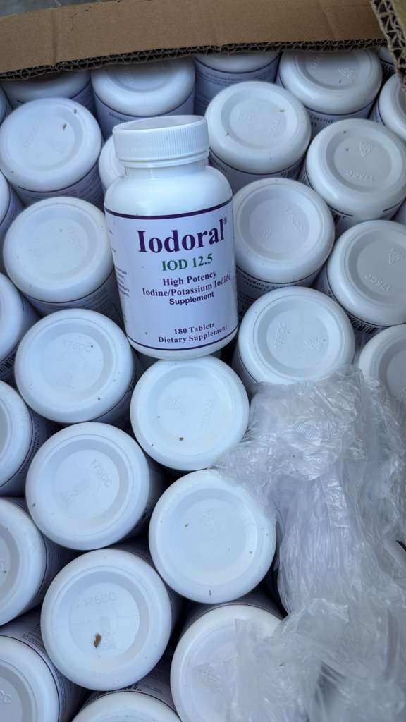 Optimox Iodoral IOD 12.5 High Potency Iodine Supplement (180 Tablets)