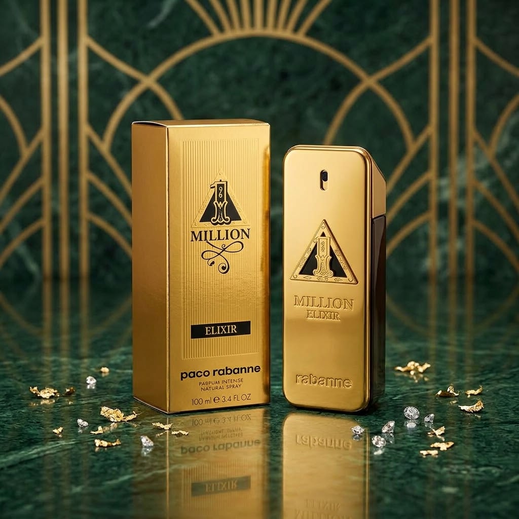 Paco Rabanne 1 Million Elixir Parfum Spray – 100ml Men’s Fragrance