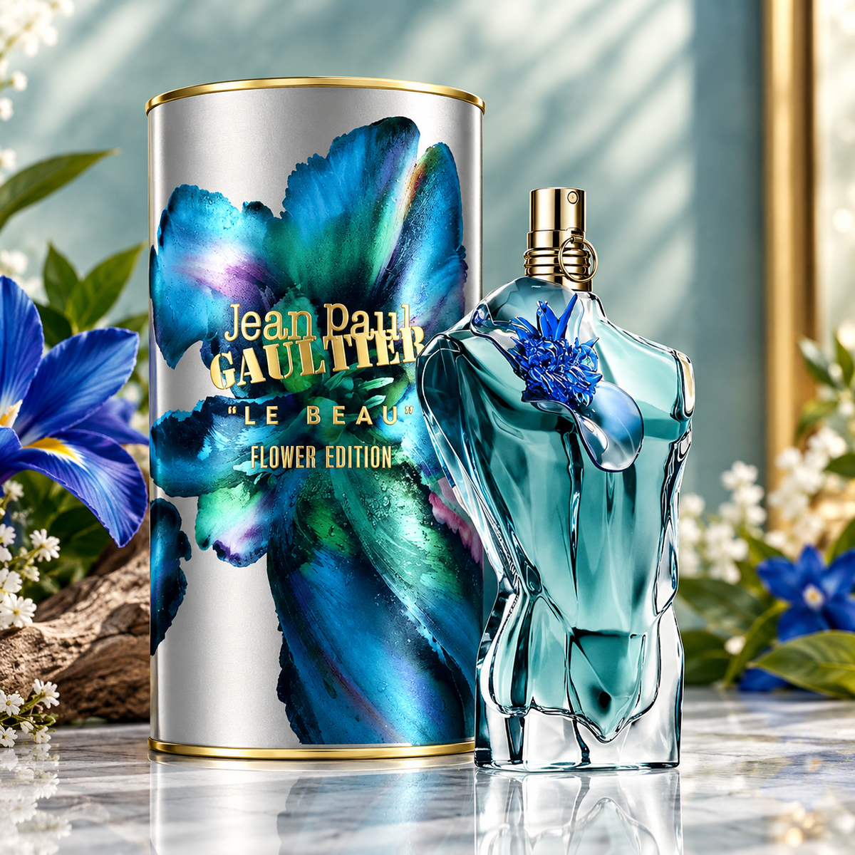 Jean Paul Gaultier Le Beau Flower Edition 4.2 oz / 125 ml Eau de Parfum