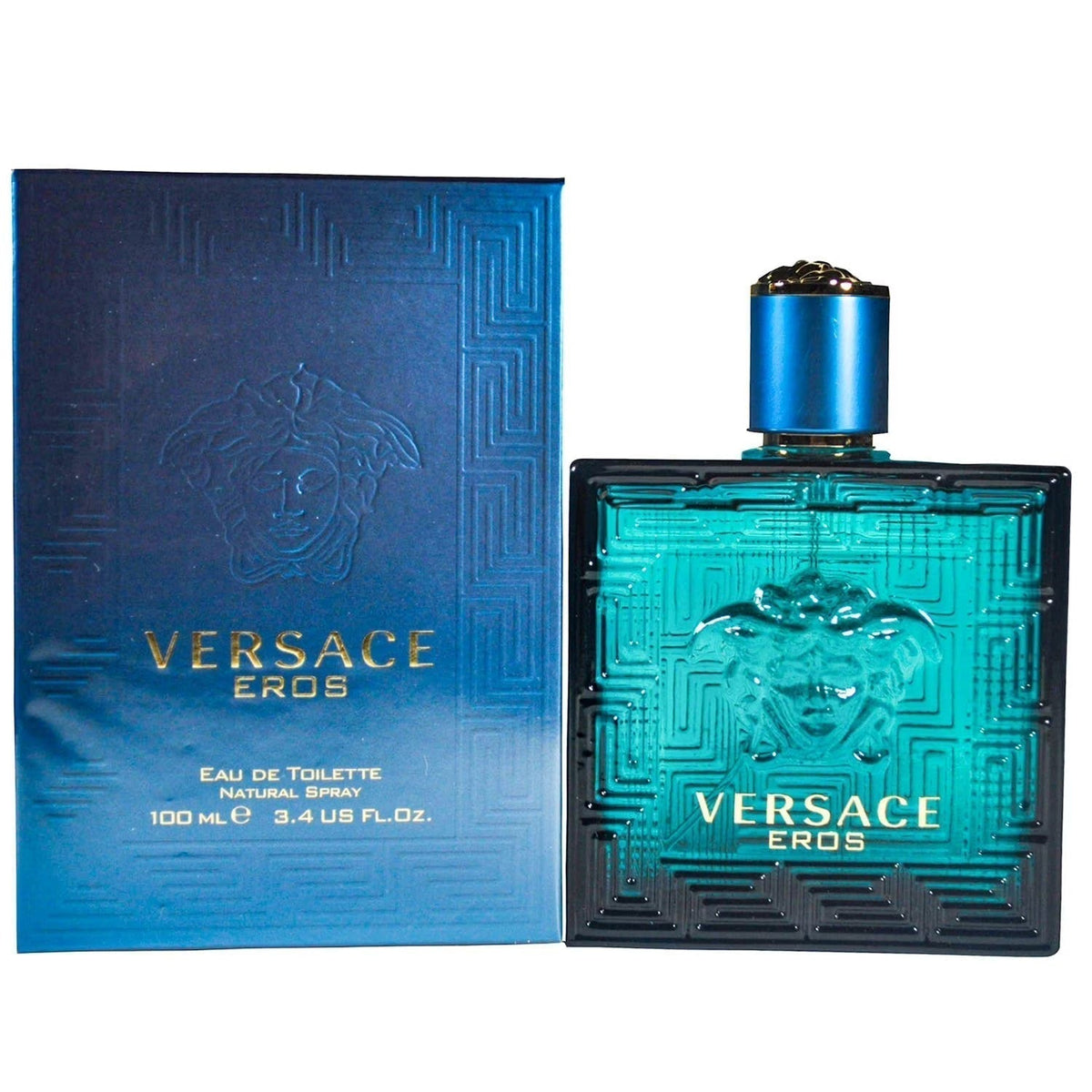 Versace Eros for Men Eau de Toilette – Men’s Fragrance