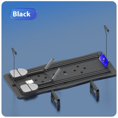 Multifunctional Ab Roller Board - Pilates Board Full-Body Workout Trainer with Automatic Rebound