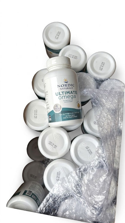 Nordic Naturals Ultimate Omega 1280 mg Omega-3 Fish Oil – 150 Soft Gels