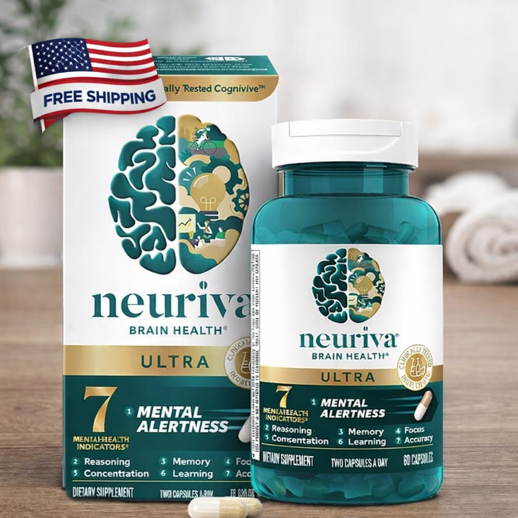 Neuriva Ultra Brain Health Supplement – 60 Capsules