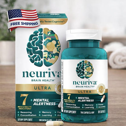 Neuriva Ultra Brain Health Supplement – 60 Capsules