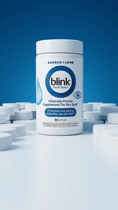 Bausch + Lomb Blink NutriTears (50 Soft Gels)
