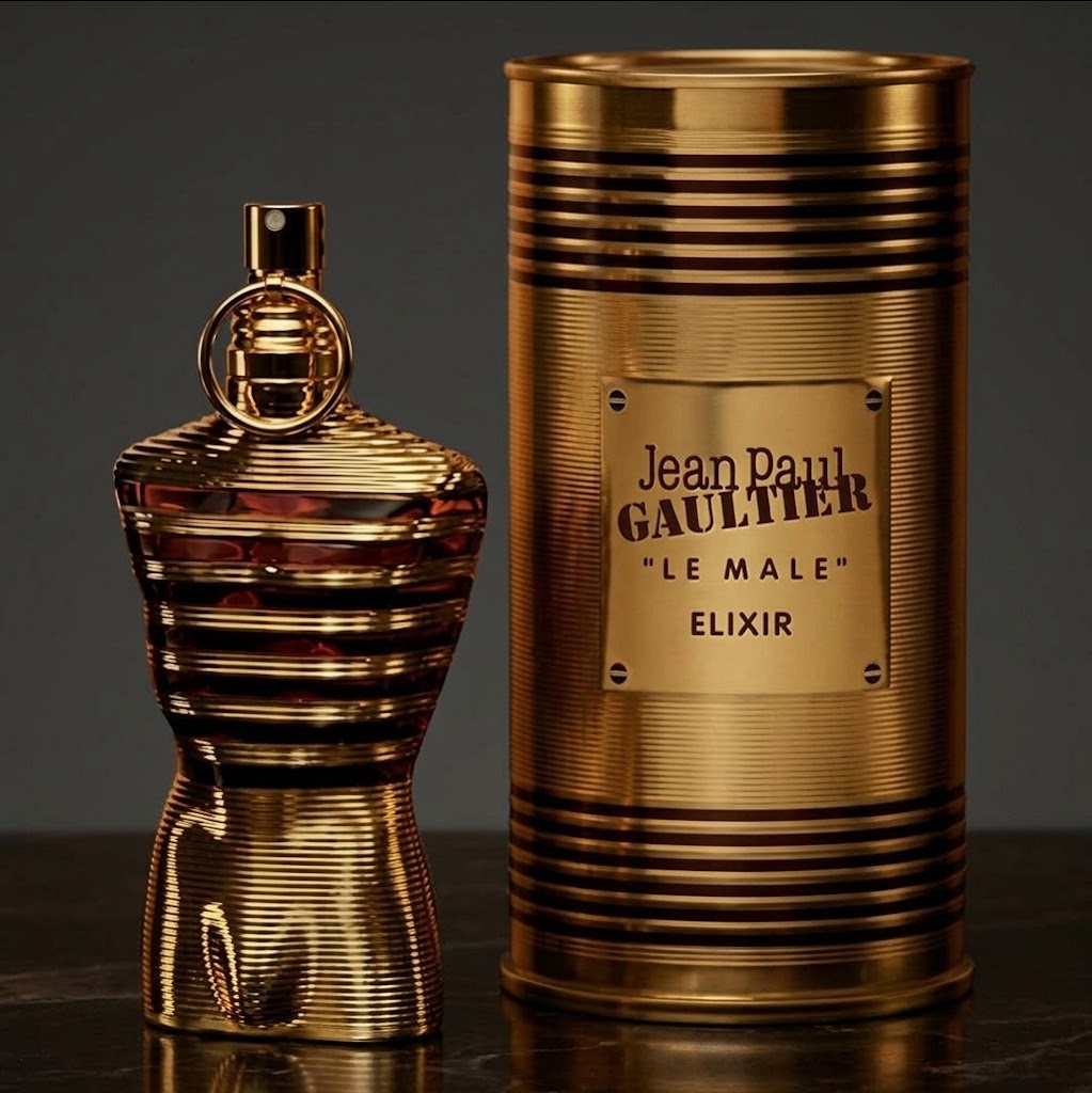 Jean Paul Gaultier Le Male Elixir by JPG, 4.2 oz Parfum Spray for Men