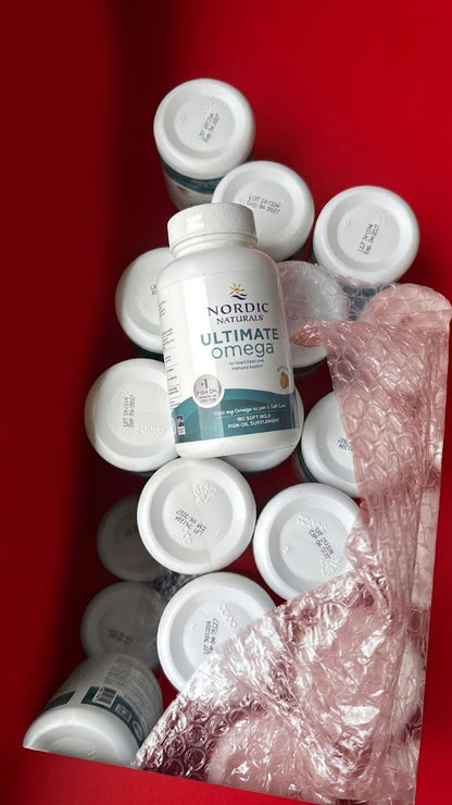 Nordic Naturals Ultimate Omega 1280 mg Omega-3 Fish Oil – 150 Soft Gels