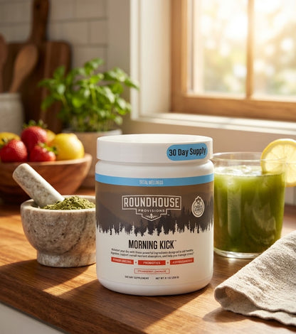 Roundhouse Provisions Morning Kick Strawberry Lemonade (9.1 oz)