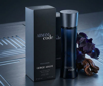 ARMANI CODE * Giorgio Armani 4.2 oz / 125 ml Eau de Toilette Men Cologne Spray