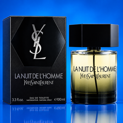 La Nuit De L'Homme by Yves Saint Laurent for Men – 3.3 oz (100ml)