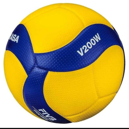 Mikasa V200W Official Volleyball – Yellow & Blue