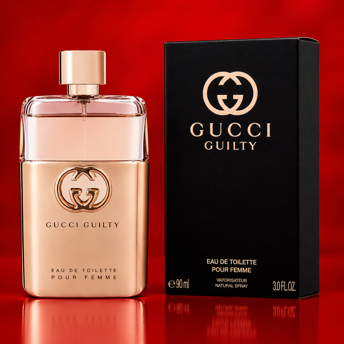 Gucci Guilty Pour Femme Eau De Toilette for Women 3.0 oz (90ml)