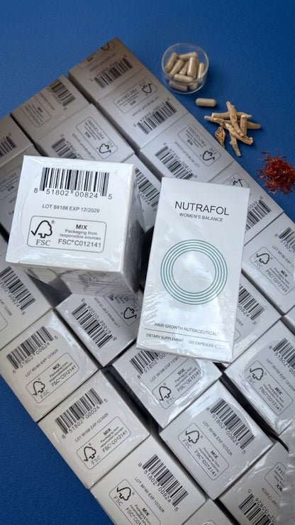 Nutrafol Women's Balance Hair Growth Nutraceutical (120 Capsules)