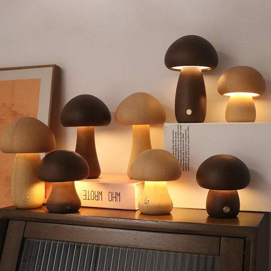 "Mushroom LED Night Lamp"
