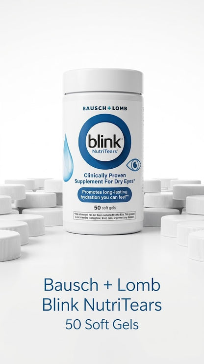 Bausch + Lomb Blink NutriTears (50 Soft Gels)