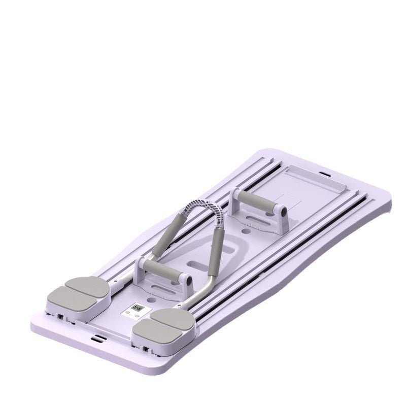 Multifunctional Ab Roller Board - Pilates Board Full-Body Workout Trainer with Automatic Rebound