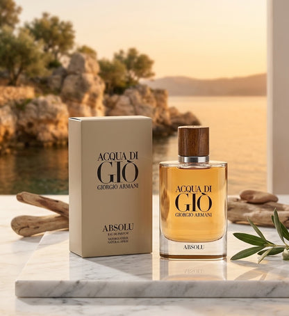 Giorgio Armani Acqua Di Giò Absolu Eau de Parfum for Men 2.5 oz (75 ml) – New & Sealed