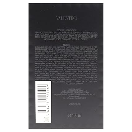 Valentino Uomo Born in Roma EDT Spray – Luxury Men's Designer Perfume | 3.4 oz
