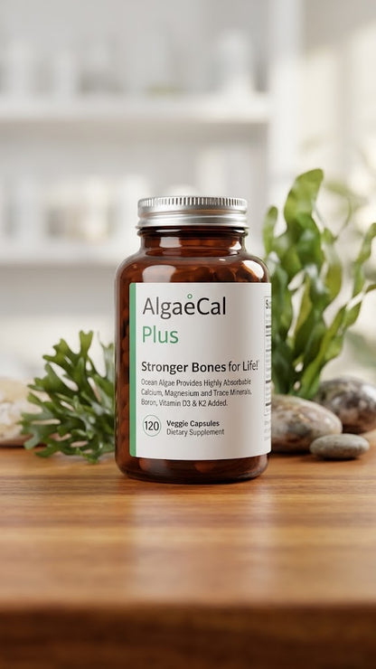 AlgaeCal Plus (120 Veggie Capsules)