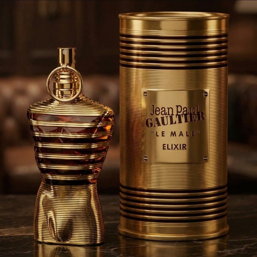 Jean Paul Gaultier Le Male Elixir by JPG, 4.2 oz Parfum Spray for Men